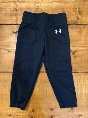 Youth Under Armour baseball Athletic Joggers with White Logo
